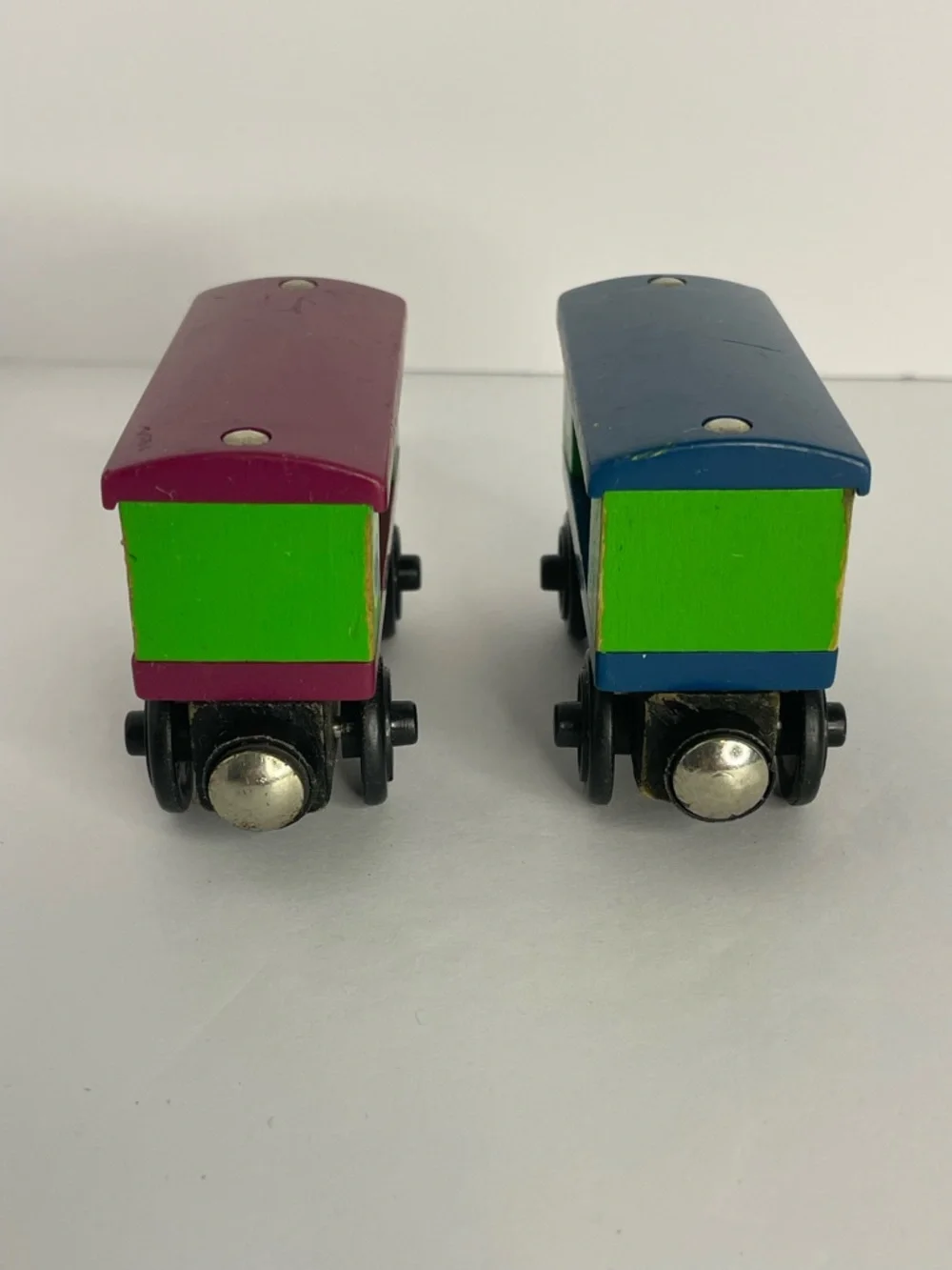 2002 Thomas and Friends Wood Aquarium Shark and Octopus Cars Magnetic - Picture 7 of 11